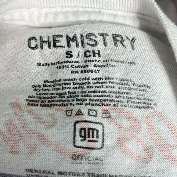 Chevrolet 1998 Corvette Convertible White T-Shirt NWT Small - Picture 8 of 8